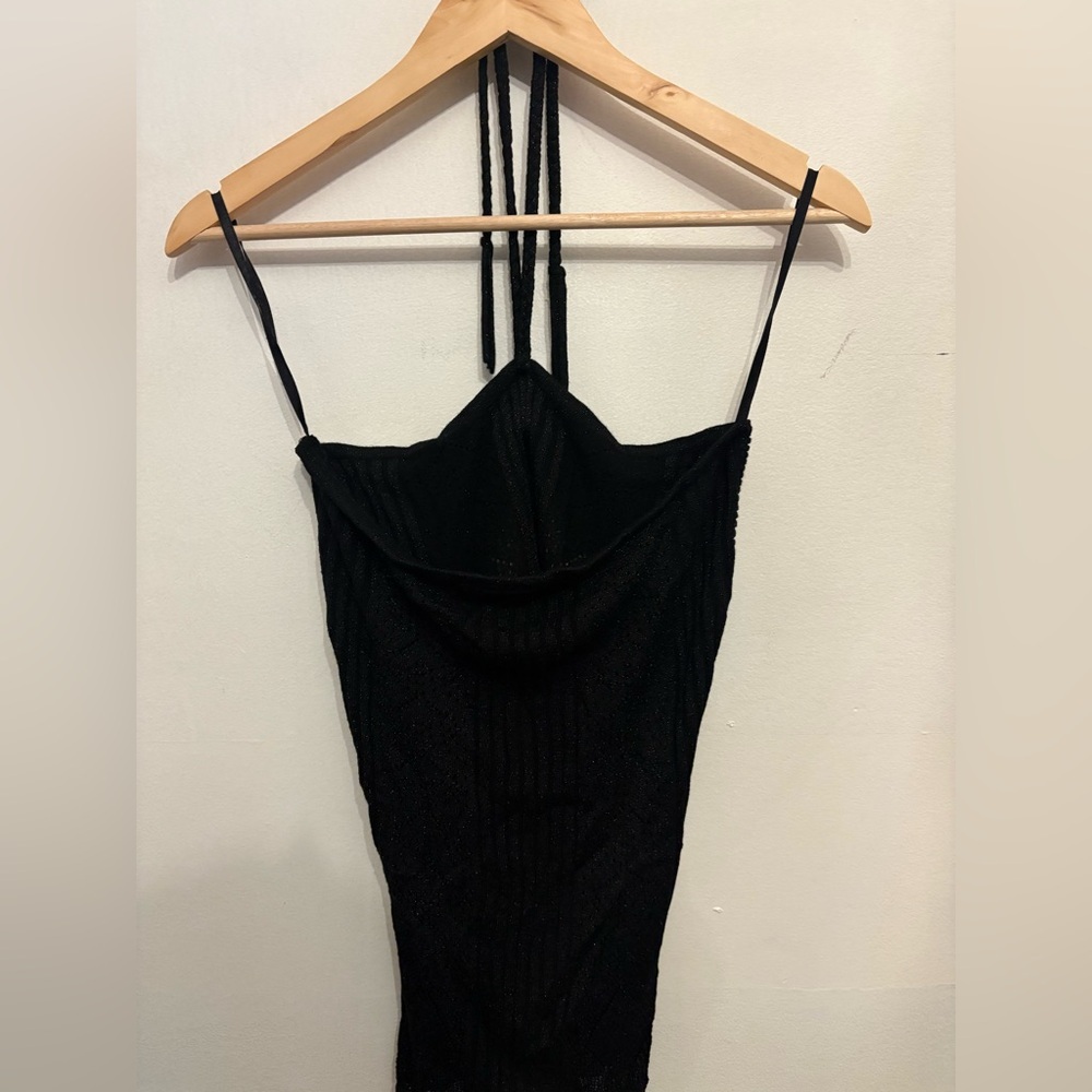 Chic Black Camisole Top
